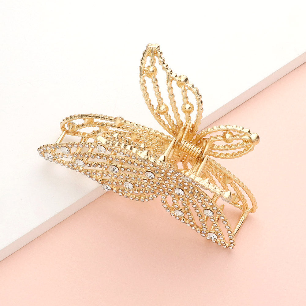 Piraña para el cabello estilo mariposa
