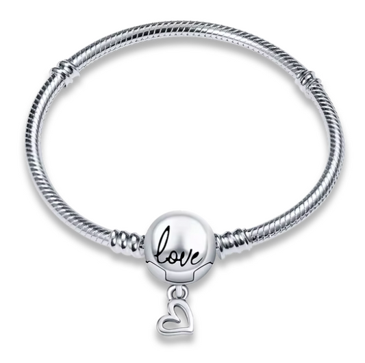 Pulsera estilo Pandora en plata S925