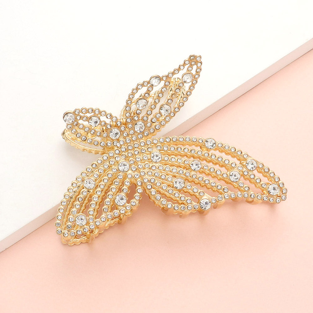 Piraña para el cabello estilo mariposa
