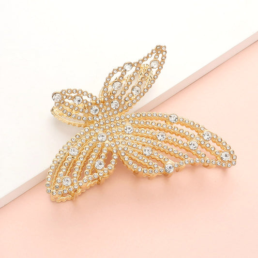 Piraña para el cabello estilo mariposa