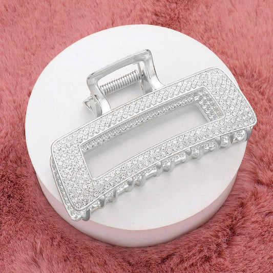 Piraña  para el cabello con detalles en diamantes de imitación