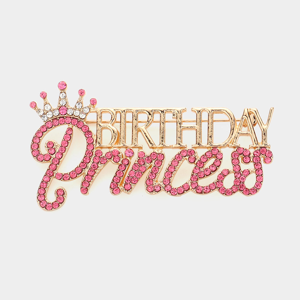 Broche cumpleaños princesa